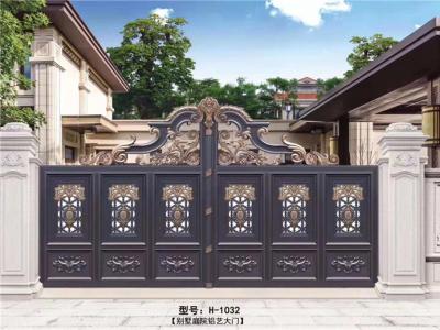广元碧桂园任总家铝艺门